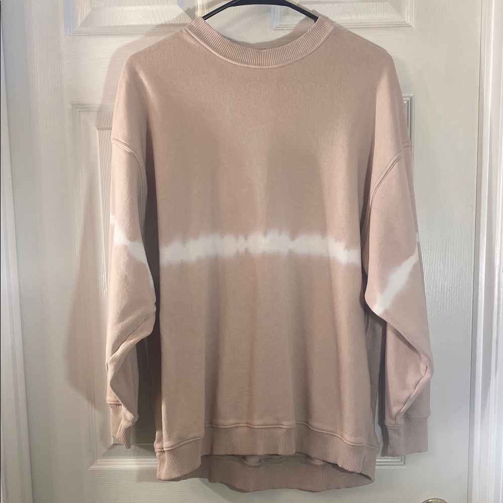 AMERICAN EAGLE Jegging Fit Ahh.Mazingly Soft Oversized Tie-Dye Sweatshirt - Picture 3 of 12